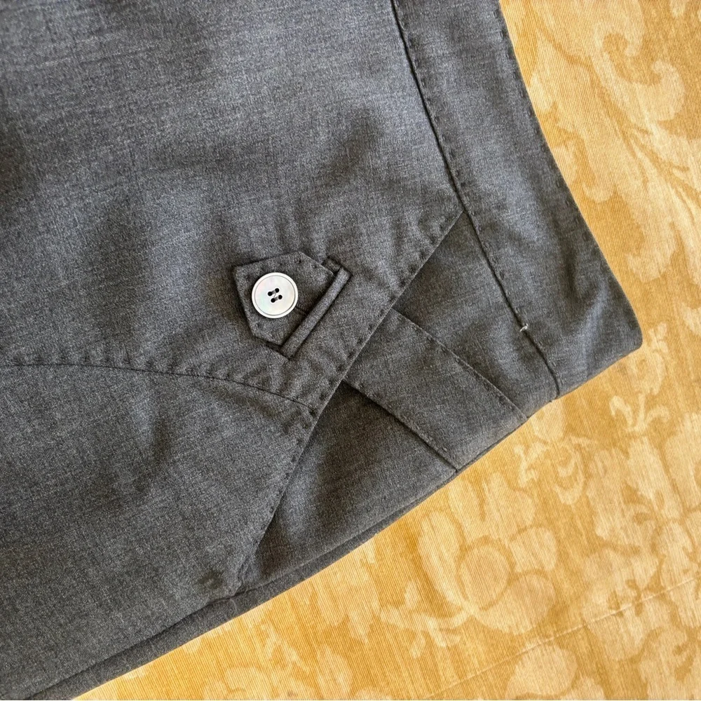 Luisa Spagnoli Charcoal A-Line Skirt